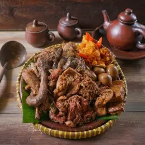gudeg nangka khas Jogja Luweng Kayu