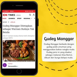 Gudeg manggar luweng kayu